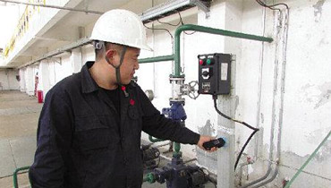 吉神化工引進金萬碼電子巡更系統